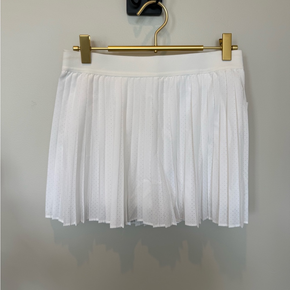 💋NWT💋Old Navy White Pleated Skirt - Picture 1 of 7